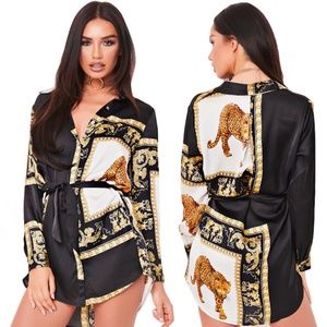 Cardigan Split Long Blouse Women